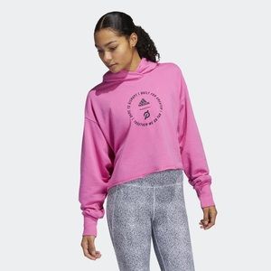 Adidas X Peloton Crop Hoodie